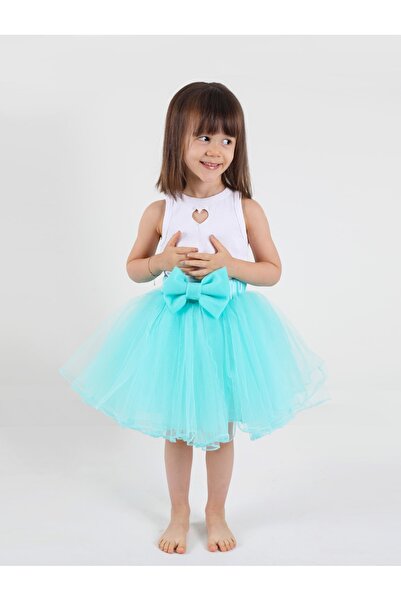 MadyaButik Girl's Front Buckle Tutu Skirt