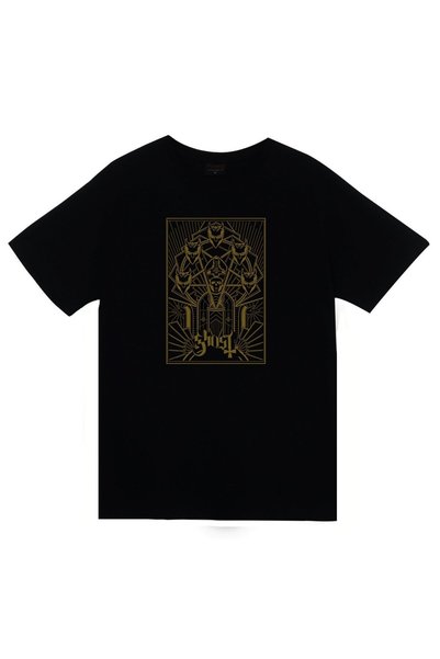 fame-stoned Ghost Štampano Unisex 100% pamuk Crna T-shirt