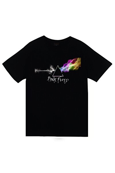 fame-stoned Pink Floyd Štampano Unisex 100% pamuk Crna T-shirt