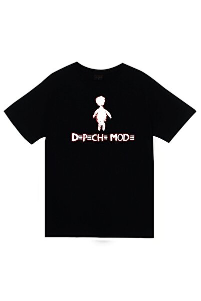 fame-stoned Depeche Mode majica sa printom, unisex, 100% pamuk, crna