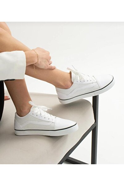 homiro Унісекс білі спортивні кросівки - на шнурівці