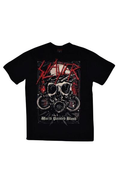 fame-stoned Slayer Štampano Unisex 100% pamuk Crna T-shirt