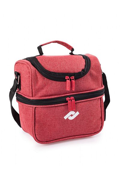 Pippa Luxury Two Compartment Red Lunch Box