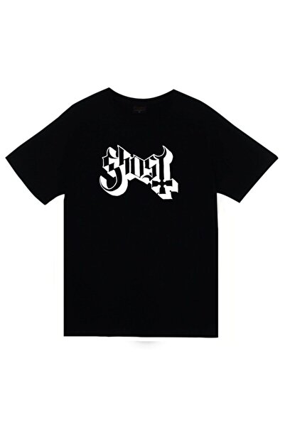 fame-stoned Ghost Štampano Unisex 100% pamuk Crna T-shirt