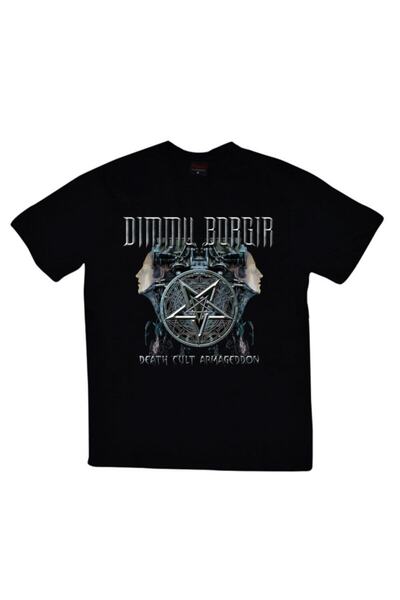fame-stoned Dimmu Borgir Štampano Unisex 100% pamuk Crna T-shirt