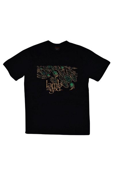 fame-stoned تي شيرت مطبوع عليه Lamb Of God