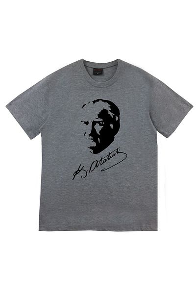 fame-stoned Μπλουζάκι Unisex GriGazi Mustafa Kemal Atatürk με στάμπα