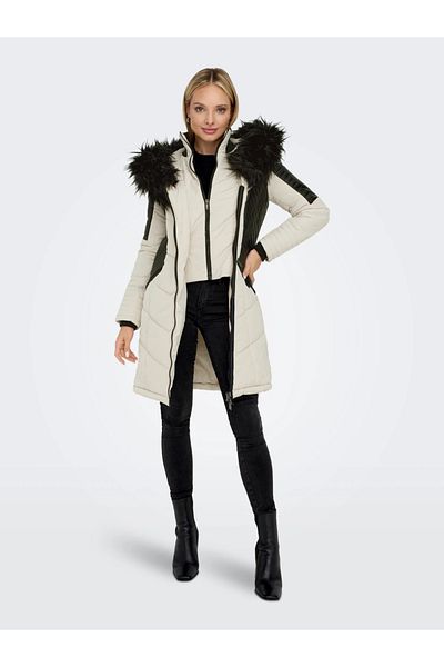 ONLY Hooded Stone Women's Coat 15295396