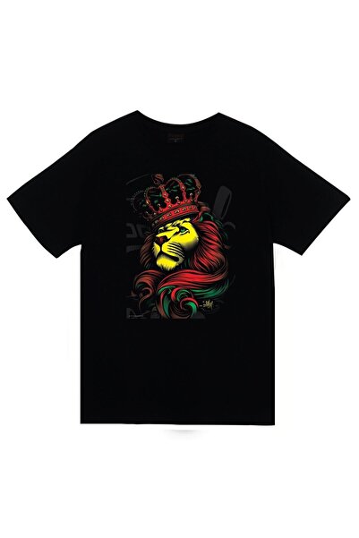 fame-stoned Unisex Kralj lavova Štampano T-shirt