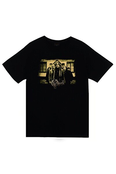 fame-stoned Muzički bend Opeth, unisex majica od 100% pamuka, crna