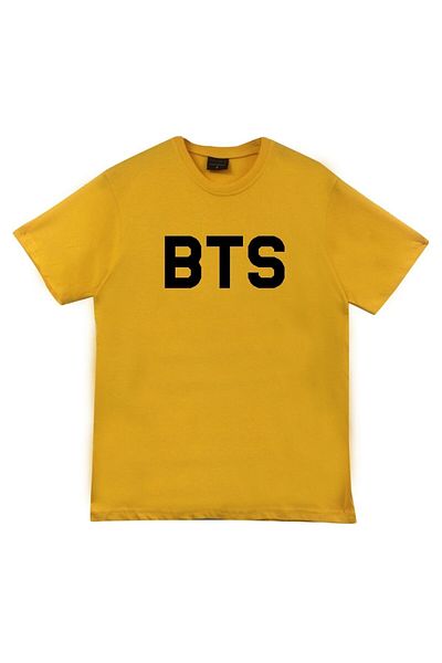 fame-stoned Унисекс тениска от 100% памук с принт на Bts, K-pop музикална група