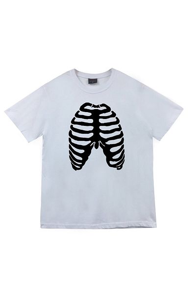 fame-stoned Λευκό μπλουζάκι Unisex