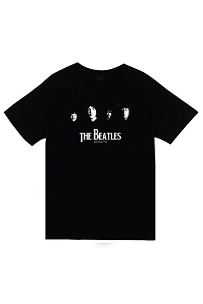 ZOKAWEAR The Beatles Štampano Unisex 100% pamuk Crna T-shirt
