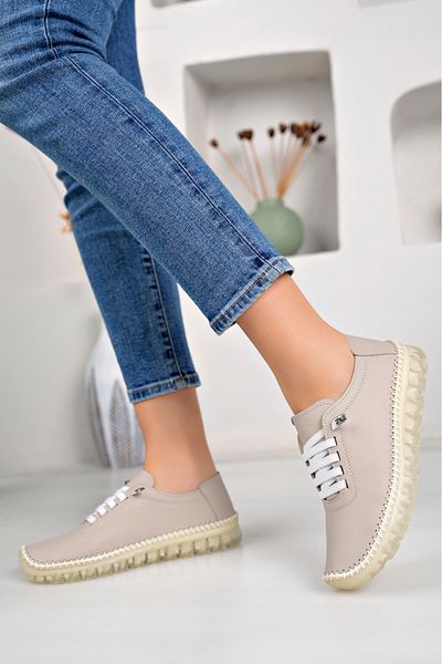 tusemmoda Dámské neformální boty z pravé kůže Tsm New Season