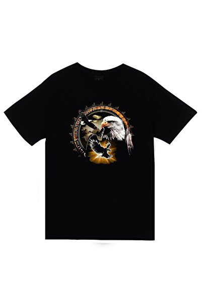 fame-stoned Crveno Koža pakovanja Štampano unisex 100% pamuk crna T-shirt