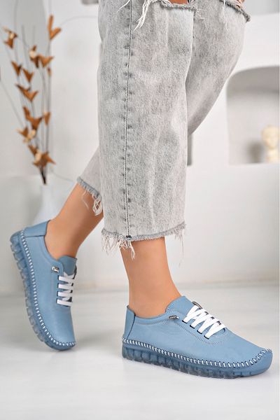 tusemmoda Pantofi casual Tsm pentru femei, din piele naturală, sezon nou