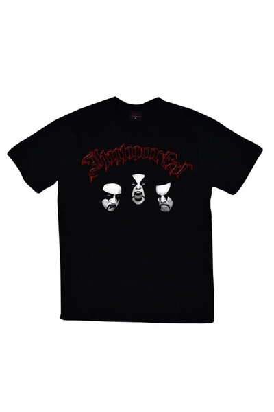 fame-stoned Besmrtni Štampano Unisex 100% pamuk Crni T-shirt