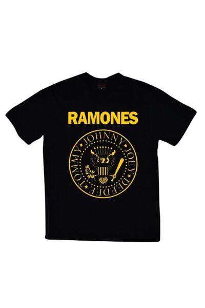fame-stoned Ramones Štampano unisex crna 100% pamuk T-shirt