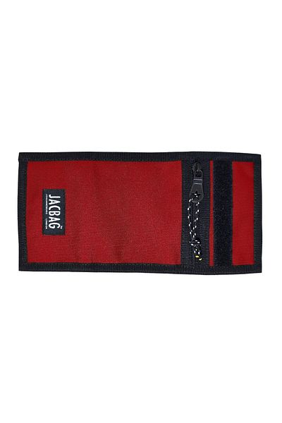 Jacbag Red Velcro Wallet/Card Holder - Girls and Women
