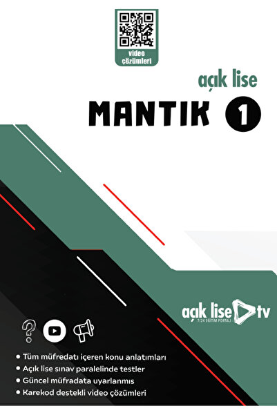 Açık Lise TV Açık Lise Seçmeli Mantık 1 - Konu Soru - Güncel Müfredat