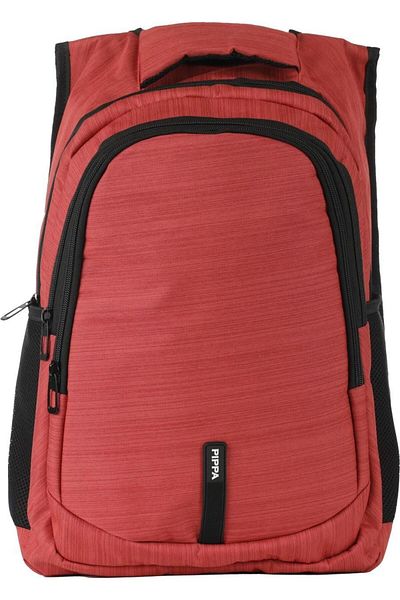 Pippa Teo Red School Casual and Travel Backpack with Three Eyes - Women