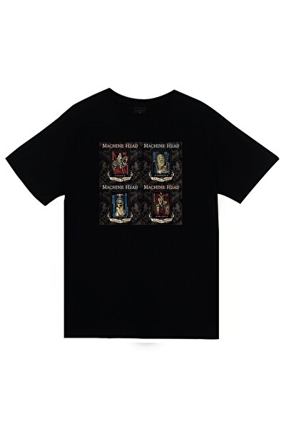 fame-stoned Majica kratkih rukava Machine Head unisex 100% pamuk crna