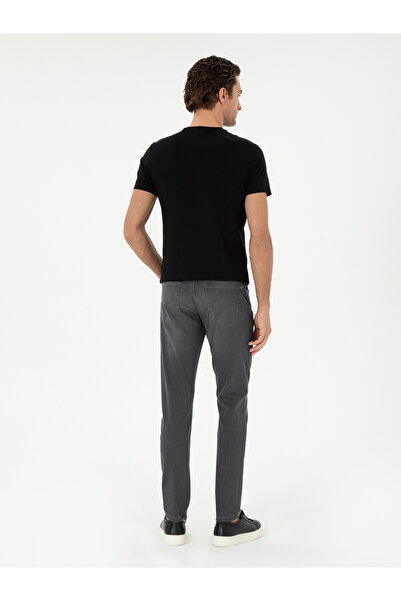 Cacharel Gri Slim Fit Pamuk Karışımlı Jean Pantolon 50309058-VR024