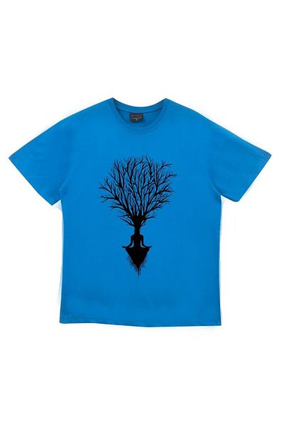 fame-stoned Μπλουζάκι Unisex Μπλε