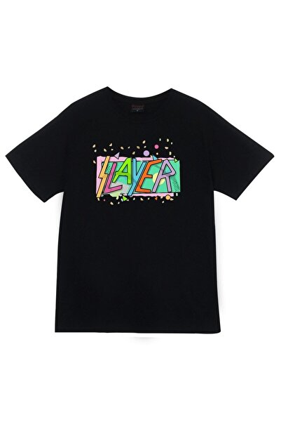 fame-stoned Slayer Štampano Unisex 100% pamuk Crna T-shirt