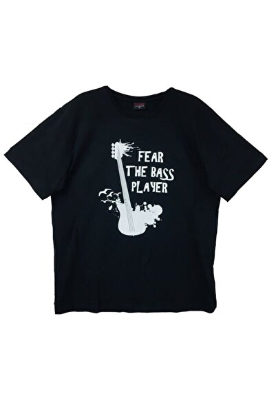 fame-stoned Gitara Štampano T-shirt