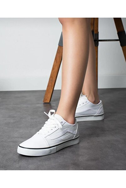 homiro Унісекс білі спортивні кросівки - на шнурівці