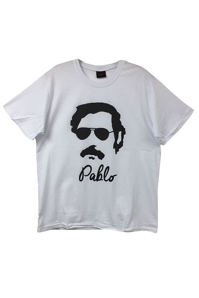 fame-stoned Τυπωμένο Unisex 100% βαμβακερό λευκό μπλουζάκι