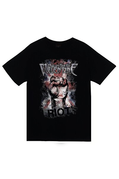 fame-stoned Bullet For My Valentine Štampano Unisex 100% pamuk Crna T-shirt