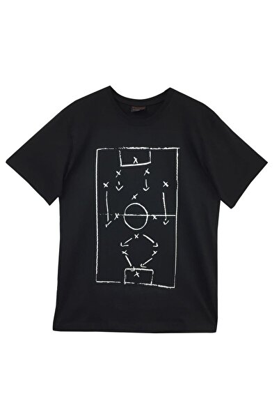 fame-stoned Μαύρο μπλουζάκι με στάμπα Alex De Souza