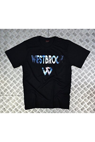 fame-stoned Unisex crna Oklahoma - Russell Westbrook Štampano T-shirt