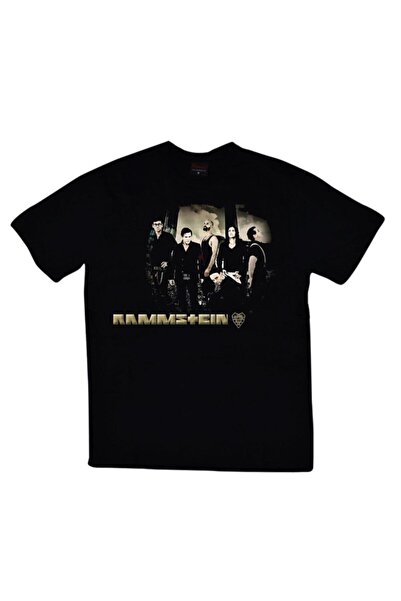 fame-stoned Rammstein Štampano Unisex 100% pamuk Crna T-shirt