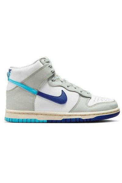Nike Dunk High Se Leather Unisex Sneaker Genuine Leather Unisex Casual Sneakers White