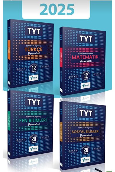 Toprak Yayıncılık Toprak Yayınları TYT Türkçe Matematik Fen Bilimleri ve Sosy...