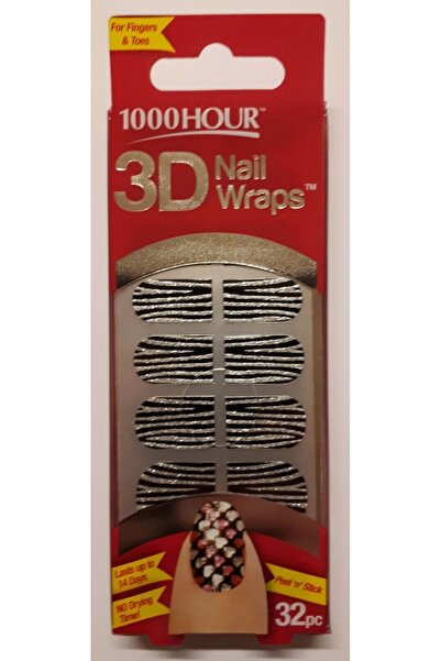 1000Hour 3D أظافر اللفائف 07.638