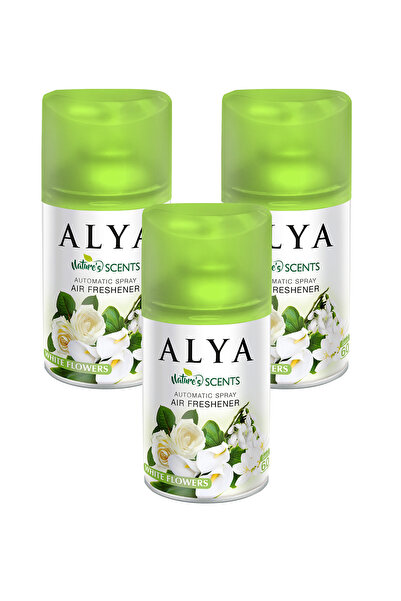 ALYA Nature's Scents White Flowers- Beyaz Çiçekler  Oda Kokusu Yedek Makine S...
