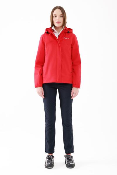 2AS Tinker III.Kadın Yağmurluk Kırmızı