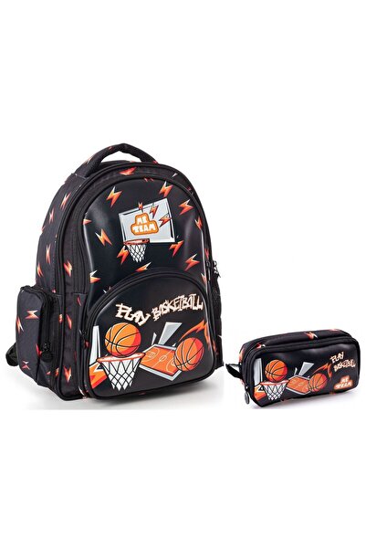 Me Çanta Me Team Play Basketball School rucsac și set de suporturi pentru cre...