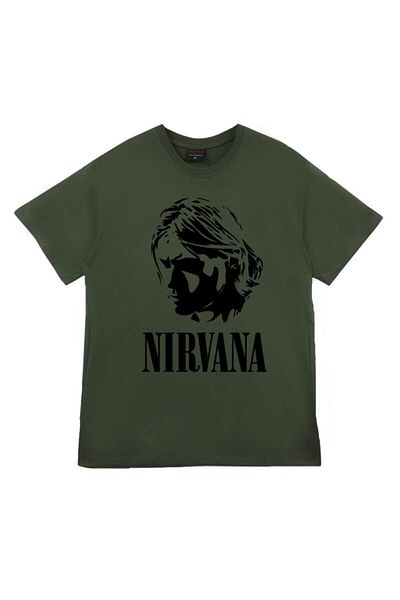 fame-stoned Μπλουζάκι Nirvana Printed Unisex 100% βαμβάκι