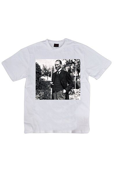fame-stoned Μπλουζάκι Veteran Mustafa Kemal Atatürk T-shirt με στάμπα