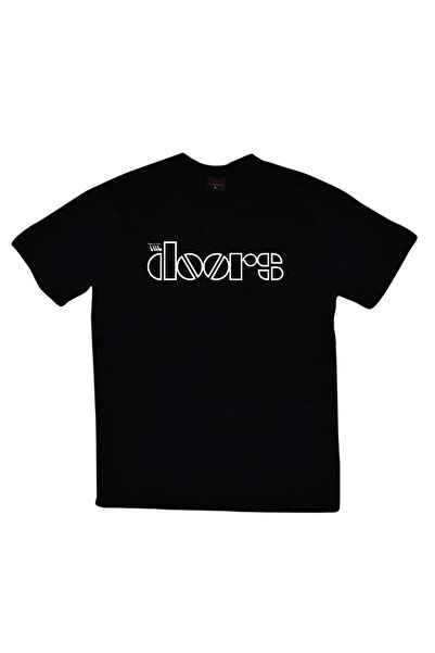 fame-stoned The Doors Printed Unisex 100% Cotton Black T-Shirt