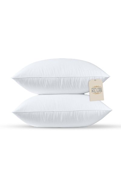 Hotel Linen Klub 2-Piece Microfiber Cushion Filler, 400 grams Hollowfiber Filling , 40 x 40 cm