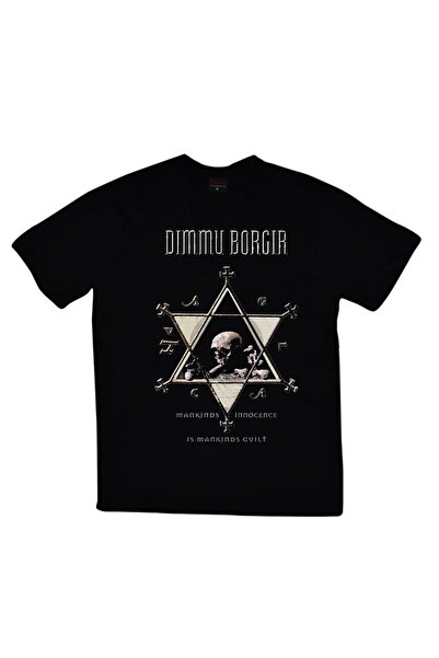 fame-stoned Dimmu Borgir Štampano Unisex 100% pamuk Crna T-shirt