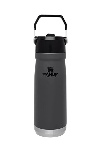Stanley The IceFlow Flip Straw Water Bottle Pipetli Termos 0,5 L Füme