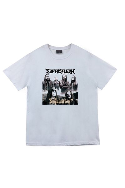 fame-stoned Μπλουζάκι Unisex 100% βαμβακερό με στάμπα Septicflesh