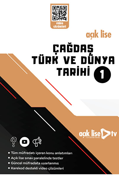 Açık Lise TV Açık Lise Seçmeli ÇAĞDAŞ TÜRK ve  DÜNYA 1 - Konu Soru - Güncel M...